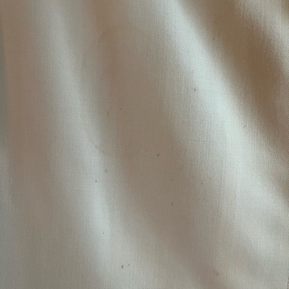 Vintage CELINE for Ira Berg Ivory Elegant Belted Long Sleeved Suit Dress WOOL 40 - Picture 6 of 15